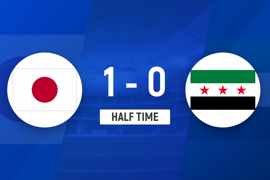 鲸鱼直播在线观看-半场-大关友翔破门佐藤龙之介送助攻 日本U23暂1-0叙利亚U23